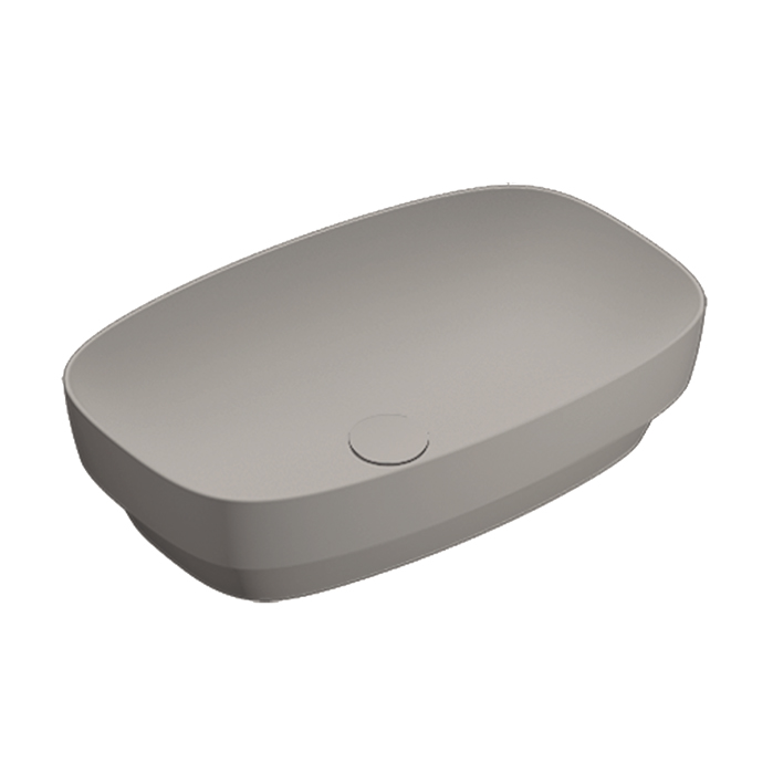 Catalano Alvea Раковина 60x38см встраиваемая, без отв., цвет: Tortora Satinato