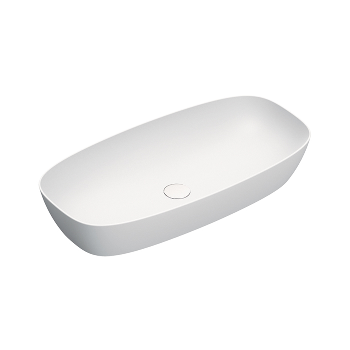 Catalano Alvea Раковина 80x40см накладная, без отв., цвет: белый матовый