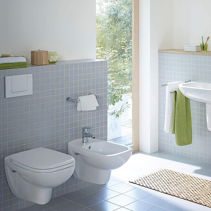 Duravit D-Code Унитаз 35.9х54.5х41см., подвесной, безободковый, с сиденьем микролифт, цвет: белый глянцевый