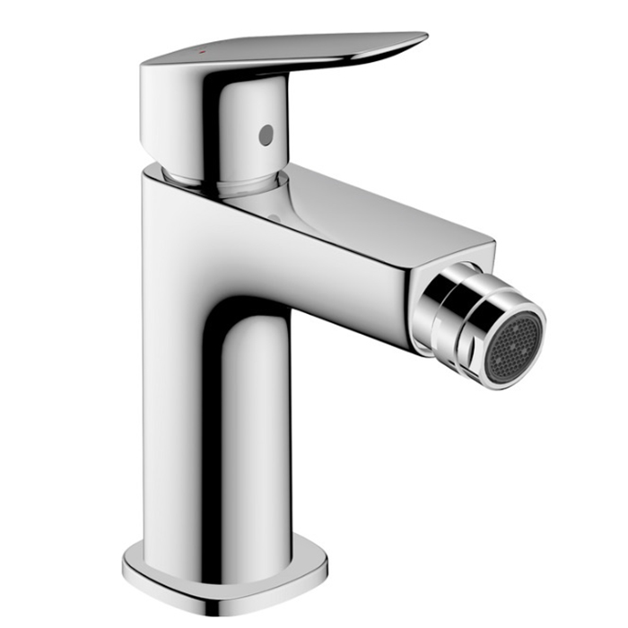 Hansgrohe Logis Смеситель для биде, 1 отв., с донным клапаном, цвет: хром