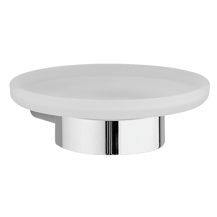 CISAL System Мыльница подвесная, цвет: матовое стекло/хром