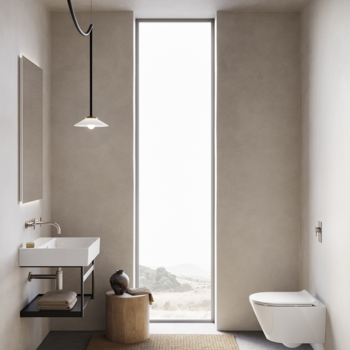 Catalano Premium Раковина 60х47см, подвесная, без отв., цвет: белый глянцевый