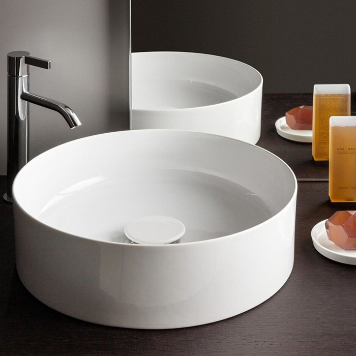 Laufen Living Square Раковина-чаша 38х38х13 см, без отв., без перелива, цвет: белый