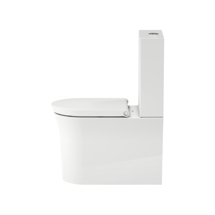 Duravit White Tulip Моноблок 37x65 см, безободковый, слив универсальный, HygieneGlaze, цвет: белый