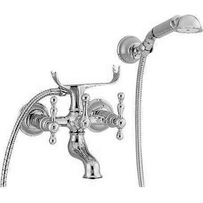 CISAL Arcana America Смеситель для ванны с душевым комплектом, цвет: хром