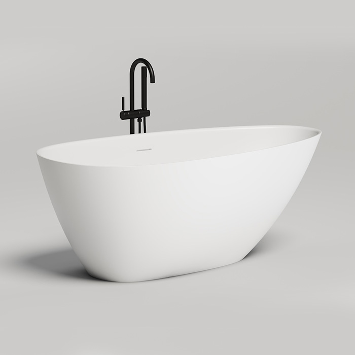 Salini Paola Ванна 160х80см., отдельностоящая, S-Sense, цвет: белый глянцевый