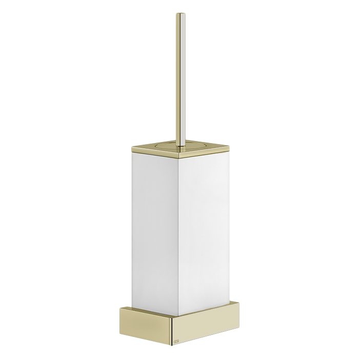 Gessi Inverso Accessories Ершик подвесной, цвет: белый/Brass Brushed PVD