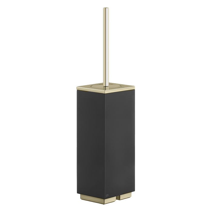 Gessi Inverso Accessories Ершик напольный, цвет: черный/Brass Brushed PVD