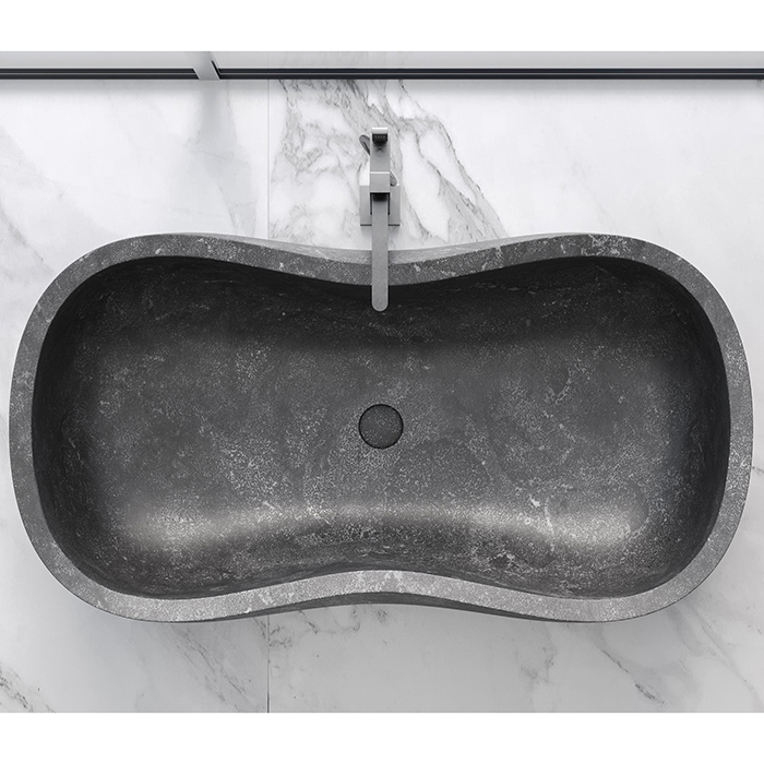 Dea Design Marble Milano Ванна 170х91.2х52.5см., отдельностоящая, мрамор, цвет: Stone D Avola