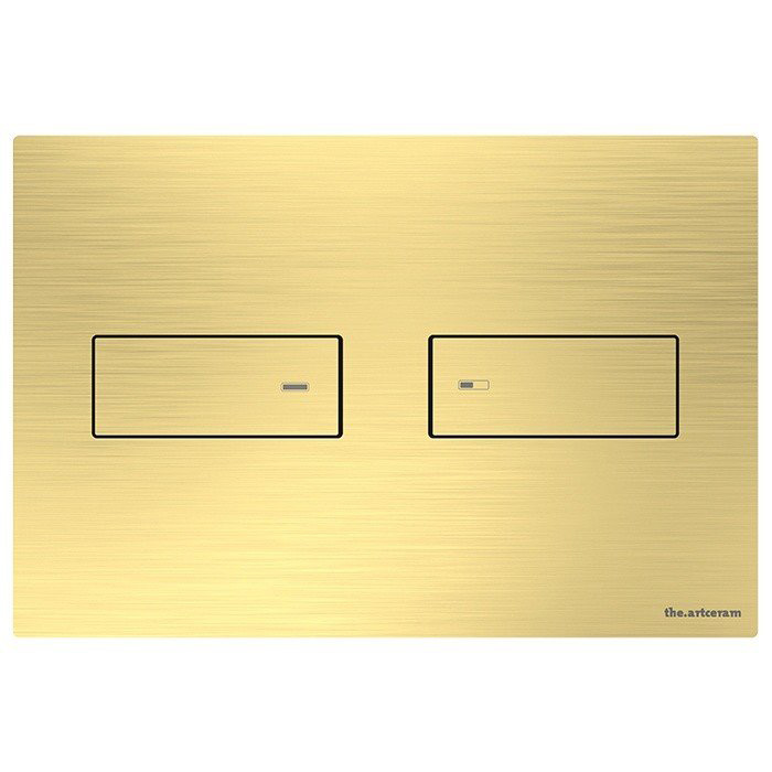 Artceram Клавиши смыва Смывная клавиша INOX-710, цвет: латунь брашированная PVD