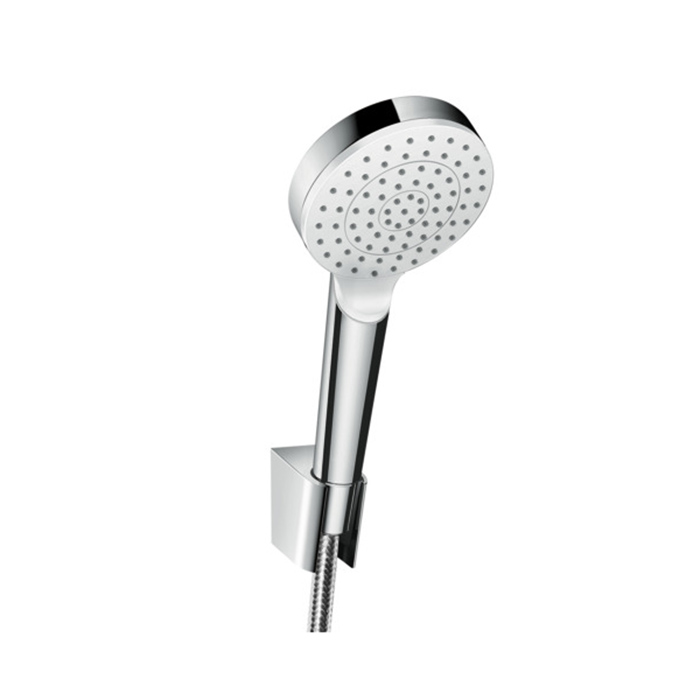 Hansgrohe Crometta 1jet Porter Ручной душ 10см., с держателем, цвет: белый/хром