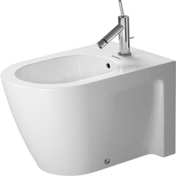 Duravit Starck 2 Биде напольное 57х37см, с 1 отв под смеситель, с креплением, цвет: белый