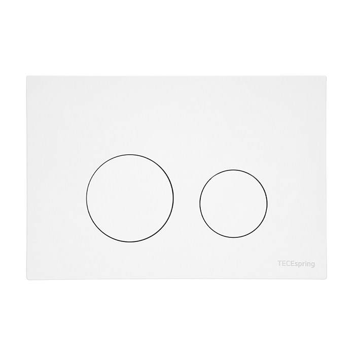 TECEspring Комплект: унитаз-биде модель Smart L, инсталяция, панель смыва loop, цвет: белый