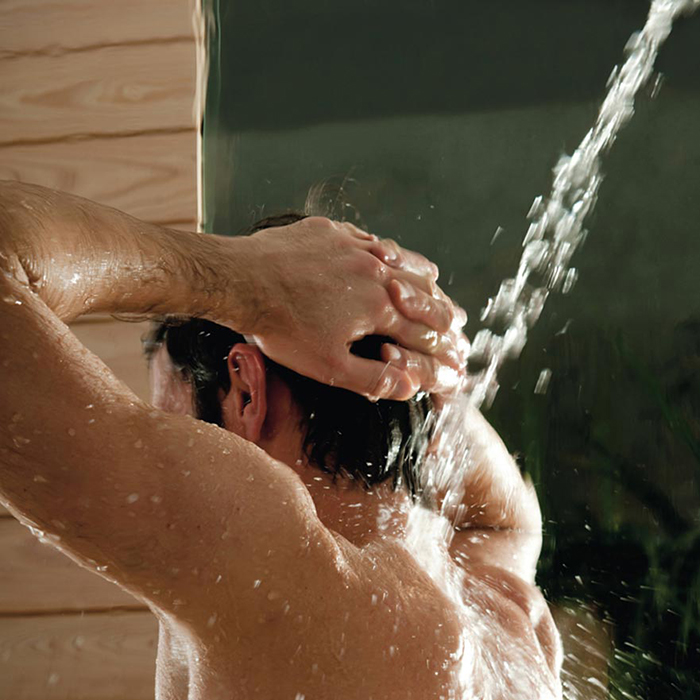 Bossini Cascata XL Верхний душ, настенный, каскад, цвет: хром