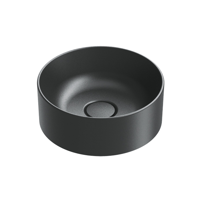 Catalano Zero Раковина 32см накладная, без отв., цвет: черный матовый