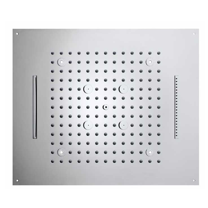 BOSSINI DREAM/4 Верхний душ 570 x 470 мм, 4 режима (дождь, каскад, водопад, туман), с 4 LED (белый), блок питания/управления, цвет: хром