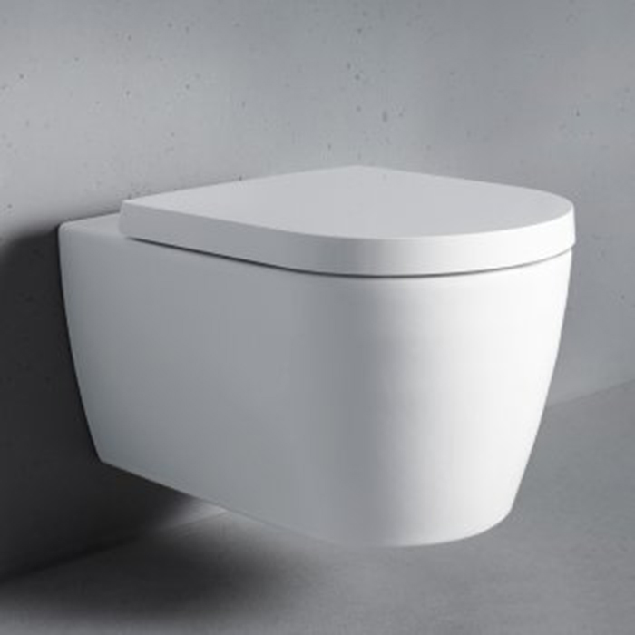 Duravit ME by Starck Унитаз подвесной 57х37 см, безободковый, HygieneGlaze, цвет: белый