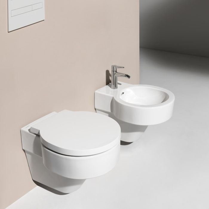 Laufen VAL Унитаз подвесной 53x39x36.5см, безободковый, с покр. LLC, цвет: белый