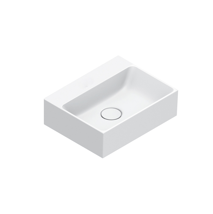 Catalano Premium Раковина 45x35см, без отв., цвет: белый глянцевый