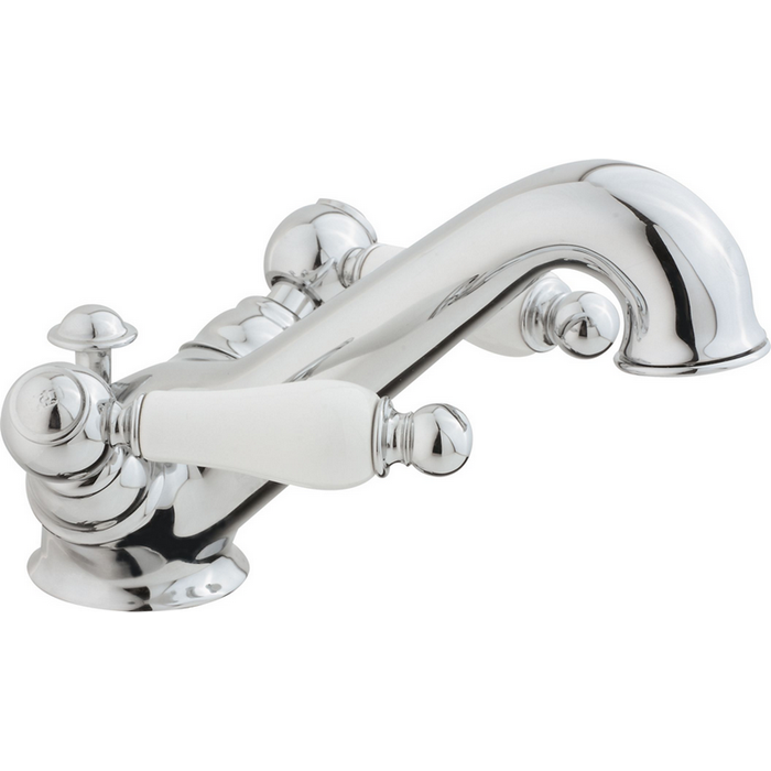 CISAL Arcana Toscana Смеситель двухвентильный для раковины на 1 отверстие с донным клапаном, цвет: хром 