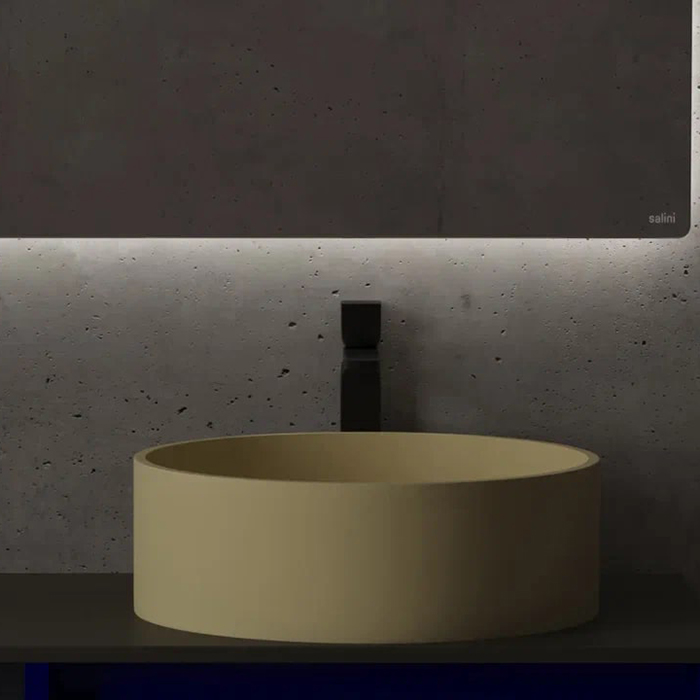 Salini Зеркало для ванны OMBRA 180х70х2.5см., с LED подсветкой, влагостойкое AGC Сrystalvision, сенс. выкл., крепления, обогрев, антизапот.