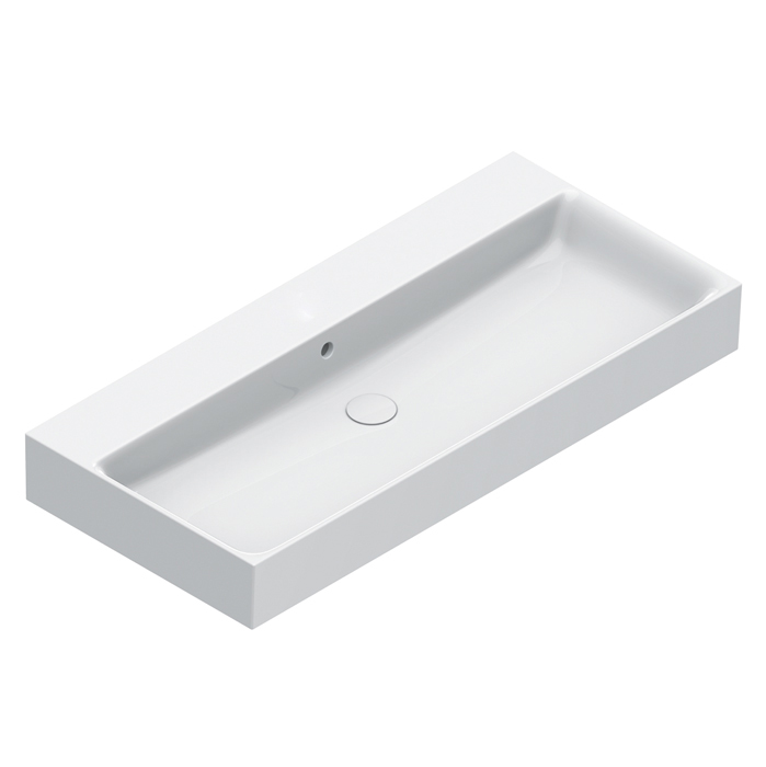 Catalano Premium Раковина 100x47см, без отв., цвет: белый матовый