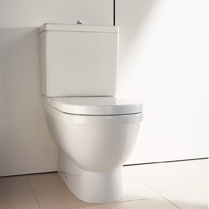 Duravit Starck 3 Унитаз моноблок 70.5х37см, с отдельным бачком с механизмом хром , слив универсальный , вкл крепления, цвет: белый