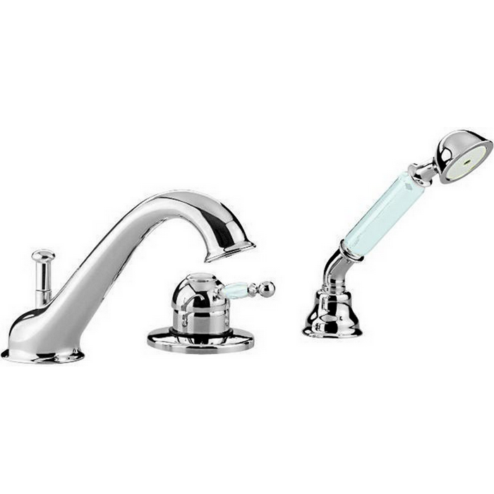 CISAL Arcana Empress Смеситель на борт ванны на 3 отверстия, цвет: хром