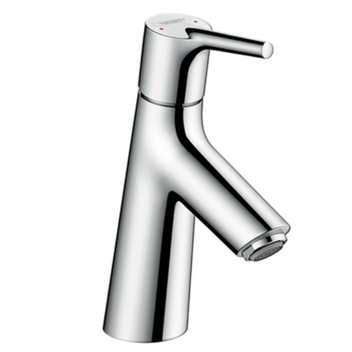 Hansgrohe Talis S, Смеситель для раковины с донным клапаном, Цвет: хром