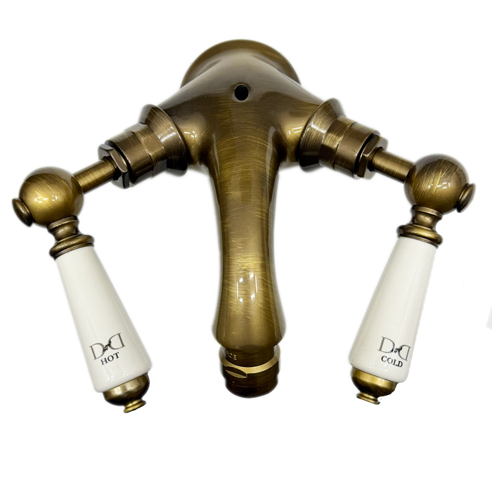 Devon&Devon Dandy Смеситель для биде, на 1 отв., цвет: бронза