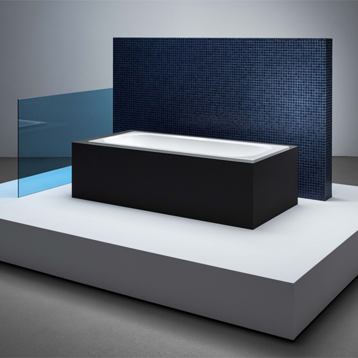 Bette Classic Ванна с шумоизоляцией встраиваемая, 180х80х45 см, BetteGlasur® Plus, цвет: белый