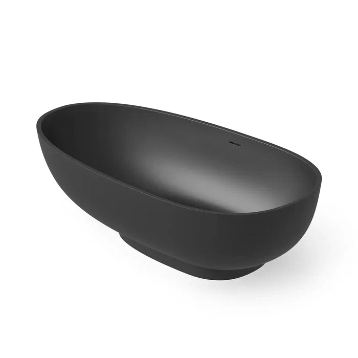 Dea Design Modern Ванна 180х94х52см., отдельностоящая, Solid Surface, цвет: Black №16