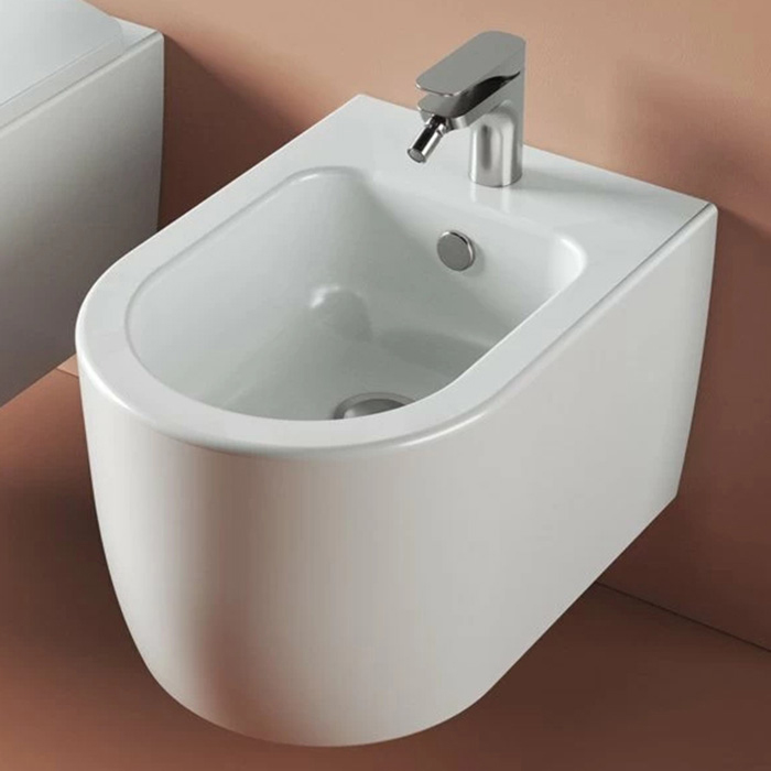 Artceram Monet Биде подвесное 36х52см., 1 отв., цвет: белый матовый