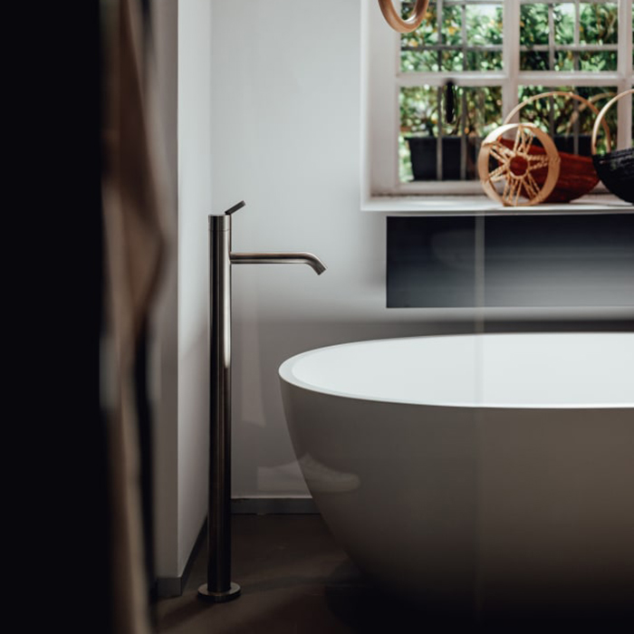 Agape Spoon Ванна отдельностоящая 160х85хh48 см, с переливом, материал: Cristalplant®, цвет: белый матовый