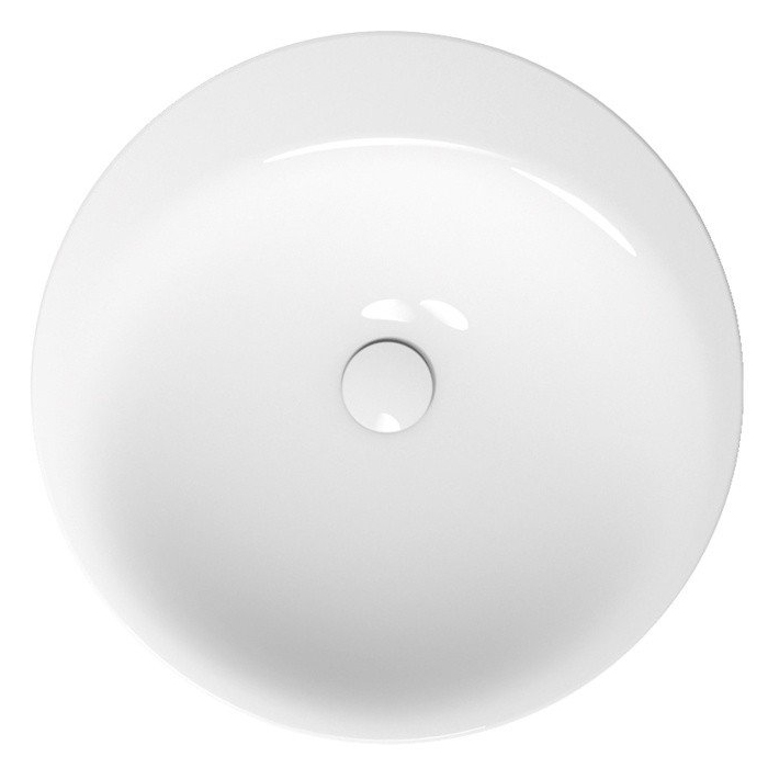 Bette Lux Oval Couture Раковина 50х50х10см., встраиваемая сверху, 1 отв., цвет: белый