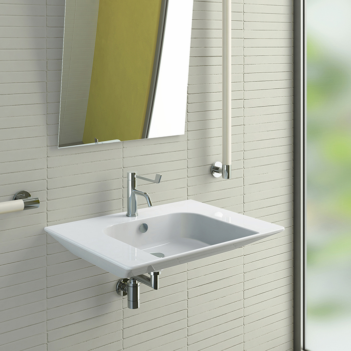 Catalano Comfort Раковина 70x55см, с 1 отв., цвет: белый глянцевый