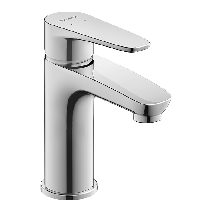 Duravit B.1 Смеситель для раковины, 1 отв., излив 101мм, цвет: хром