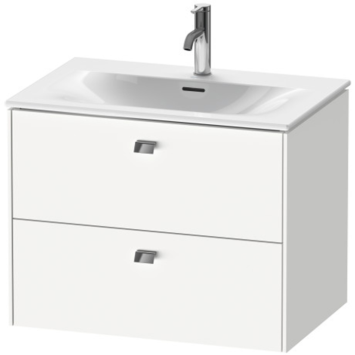 Duravit Brioso База подвесная 72x47.9x55.5см с раковиной, 2 ящика, цвет: глянцевый белый