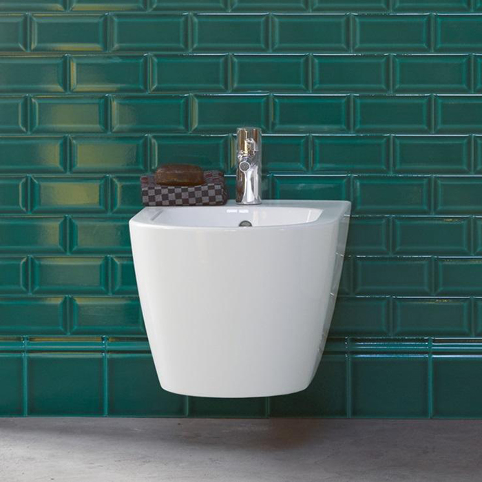 Duravit Me by Starck Биде подвесное 37x48см., 1 отв., Durafix, цвет: белый