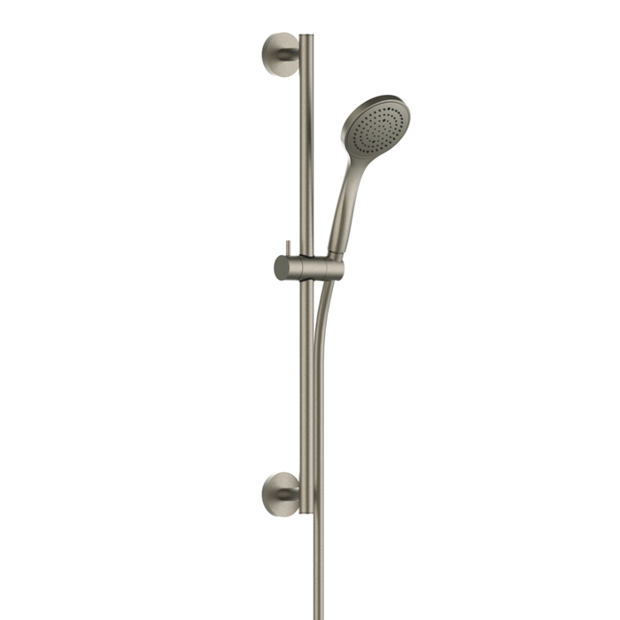 Gessi Emporio shower Душевой гарнитур, с ручным душем, легкой очистки, шланг 1,5м, цвет: Finox Brushed Nickel