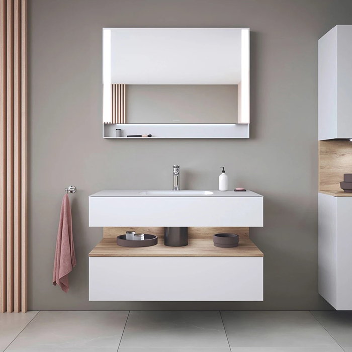 Duravit Qatego Раковина 48х37х15см., встраиваемая снизу, без отв., цвет: белый