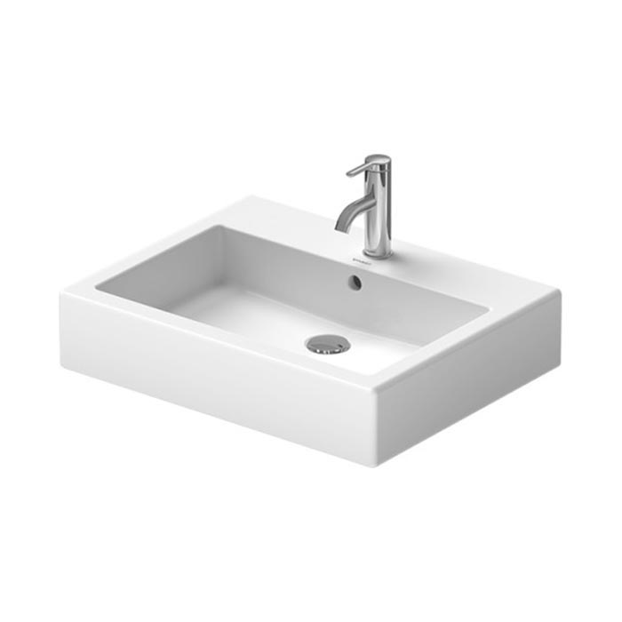 Duravit Vero Раковина 60х46.5см., накладная, 1 отв., цвет: белый