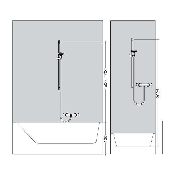 Hansgrohe Raindance Select S 150 Душевой набор, цвет: хром