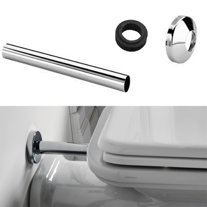 Kerasan Набор для подключения скрытого смывного бачка к напольному унитазу d=40мм, цвет: хром