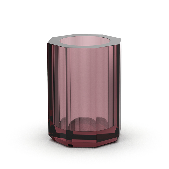 Decor Walther KR BER Kristall Стакан, настольный, цвет: Rich Burgundy