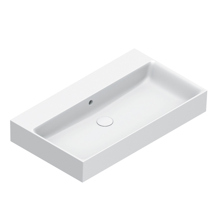 Catalano Premium Раковина 80x47см, без отв., цвет: белый матовый