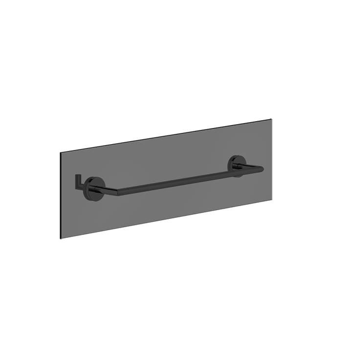 Gessi Tondo Полотенцедержатель для крепления на стекло. 45 см, цвет: Black XL