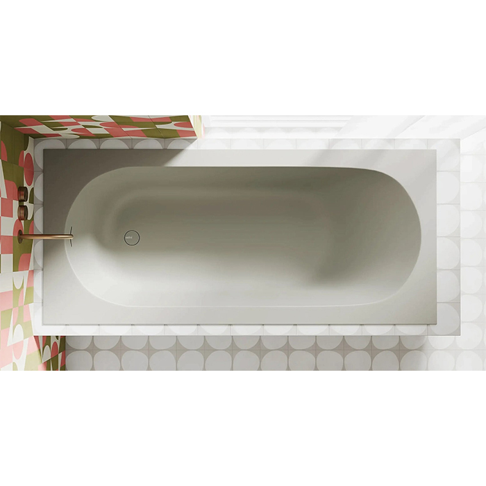 Salini Ornella Kit Ванна 170х80х60см., встраиваемая, S-Sense, донный клапан, сифон, щелевой слив-перелив, цвет: белый глянцевый