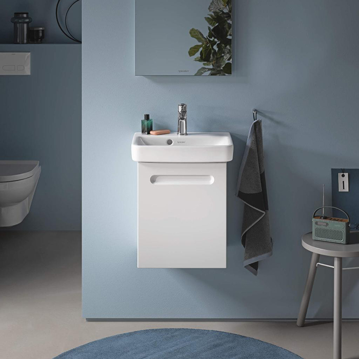 Duravit No.1 Раковина 45х35см., с 1 отв., подвесная, цвет: белый