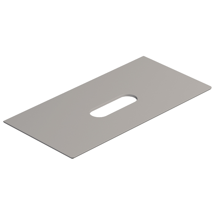 Catalano Столешница керамическая 100x50см, с отверстием , цвет: Tortora Satinato